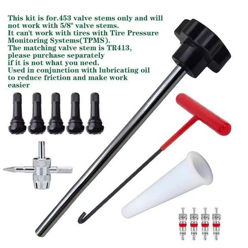Quick Change Tool Set for Car Valves