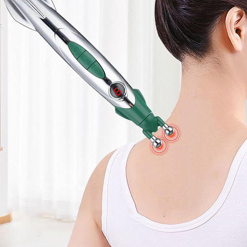 2-in-1 Electronic Acupuncture Pen Pulse Muscle Relax Massage Pen