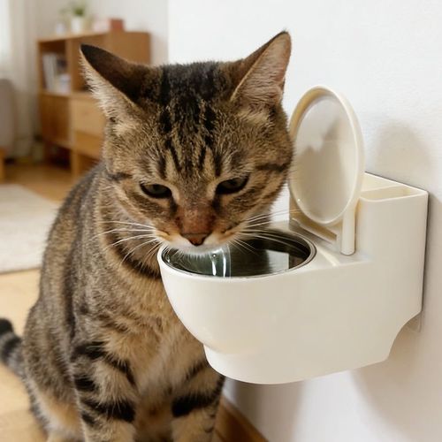 Wall Mount Funny Shaped  Pet Bowl & Ashtray