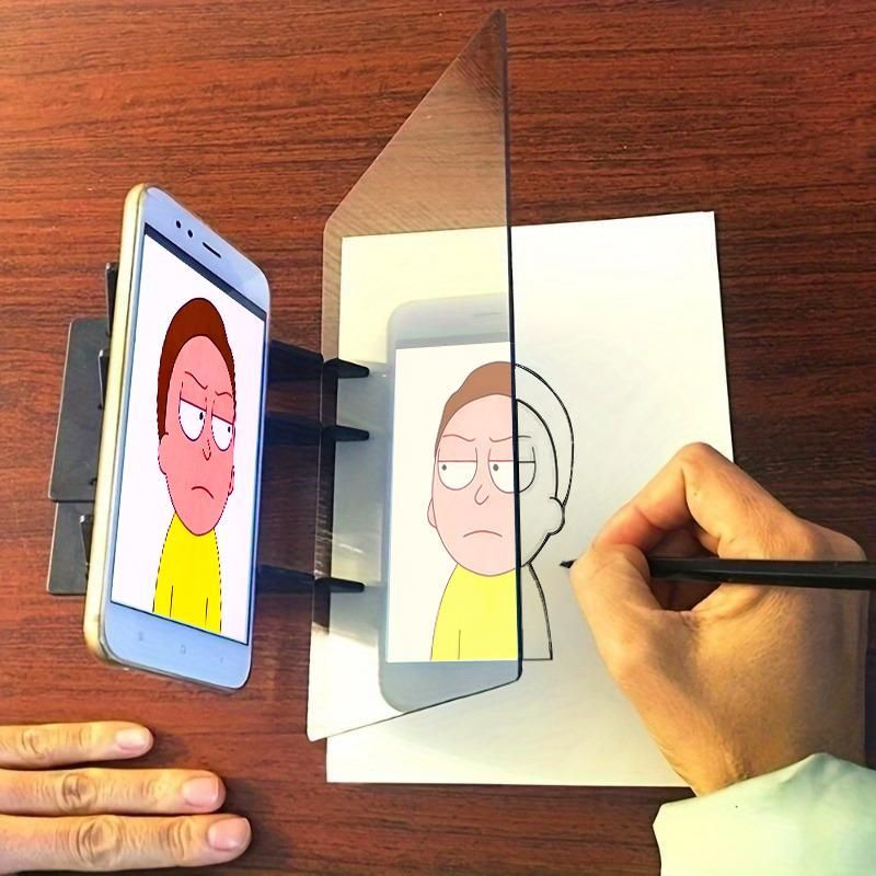 🎨drawing projector, optical copy pad, easy to track drawing tool🖌️