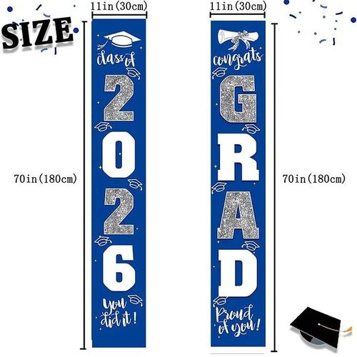 Graduation Porch Banners