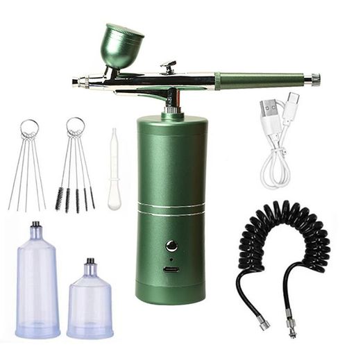 Cordless Portable Airbrush Set with Compressor