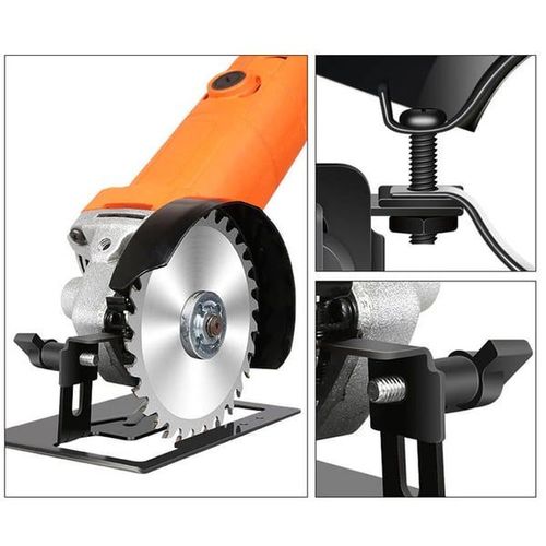 Adjustable angle grinder holder