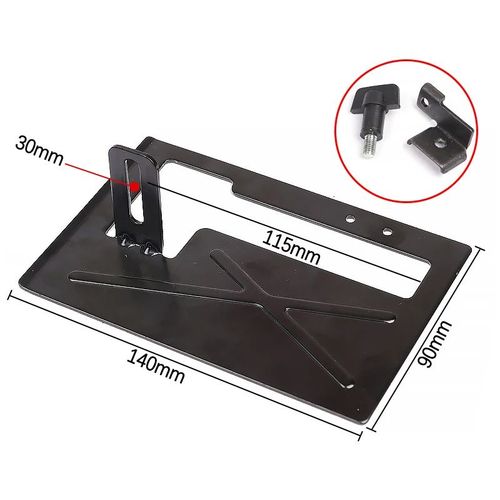Adjustable angle grinder holder