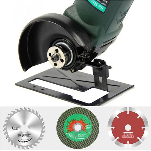 Adjustable angle grinder holder