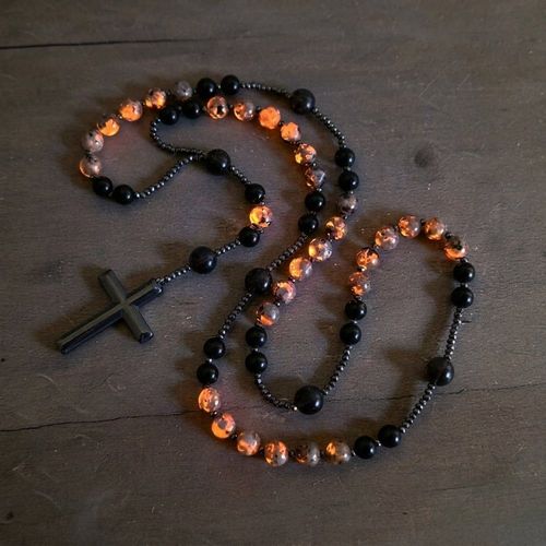 Natural Obsidian Necklace