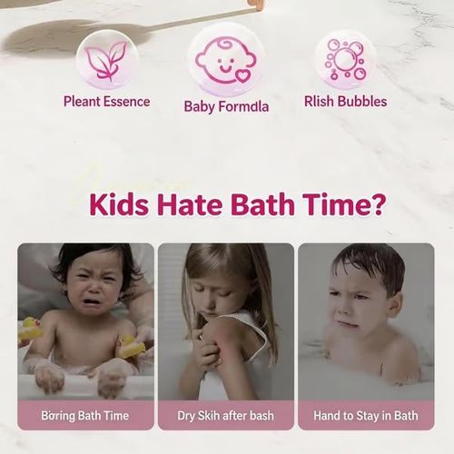 lollipop bath bubbles and colored bath balls