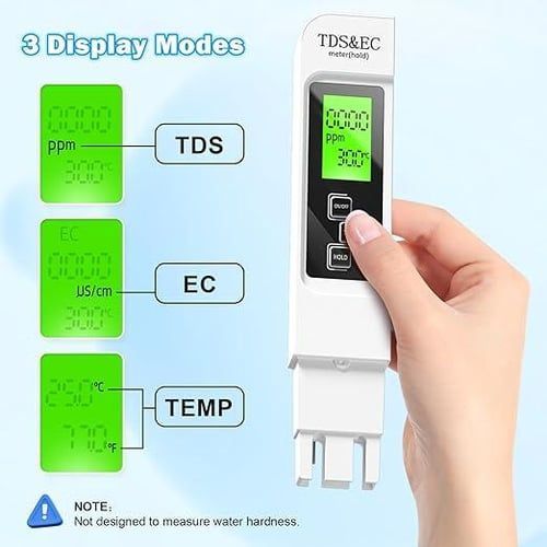 3 in 1 Tds Meter Digital Water Tester