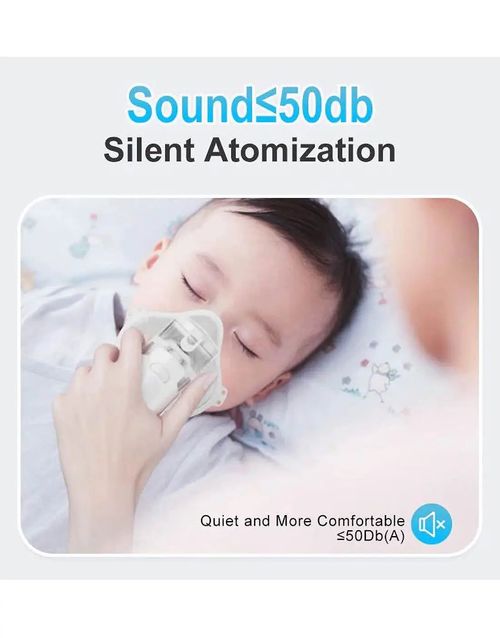 Portable Mesh Nebulizer Machine with Masks