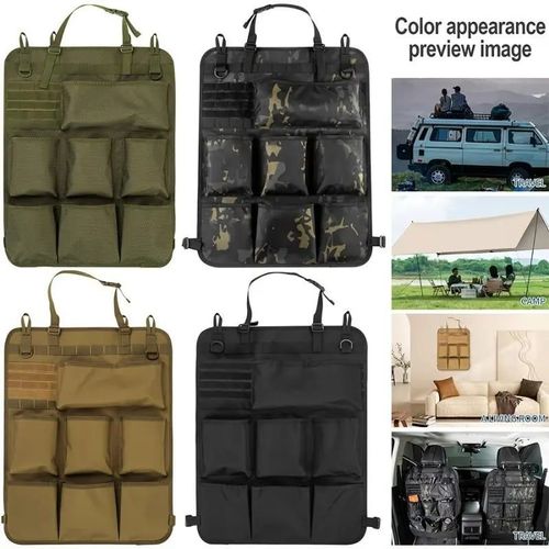 Car seat back storage bag
