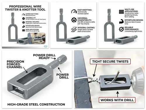 Wire Winding Tool & Twisting Sleeve