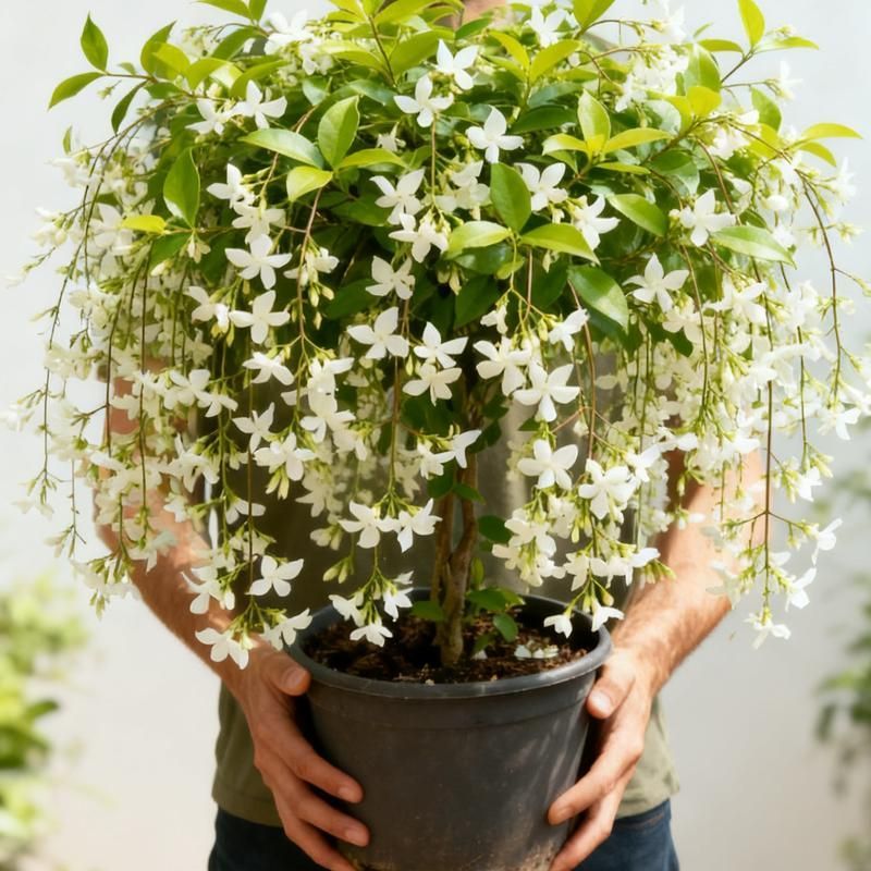 🏆 75K+ SOLD! 🌿❄️ Midnight Perfume Jasmine Seeds – Winter Planting, Perennial Blooms & Fragrant Garden Elegance 🌸（100seed是））