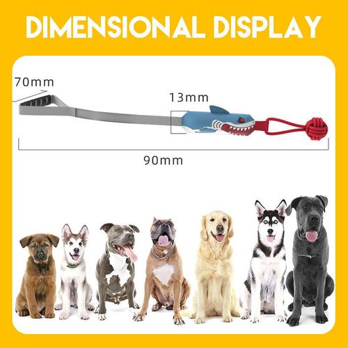 Interactive Shark Dog Tug Toy