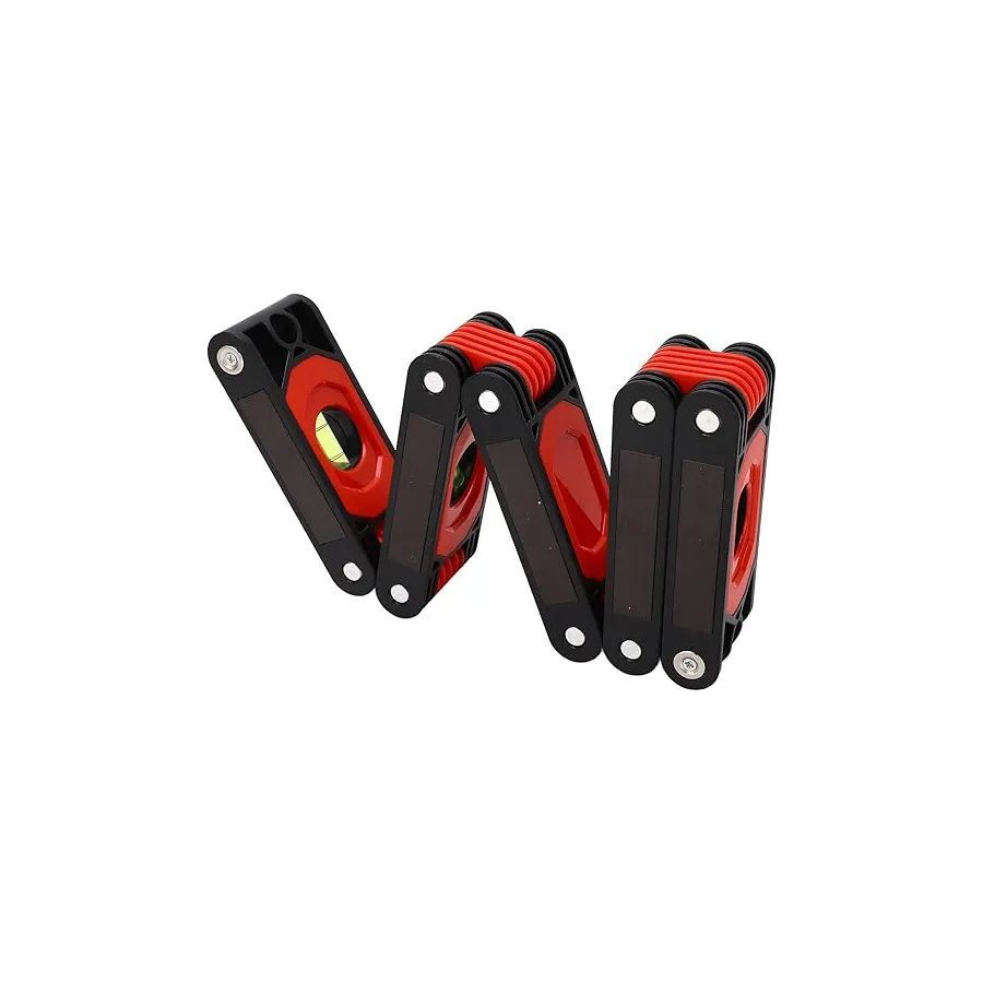 Level ruler, folding angle ruler