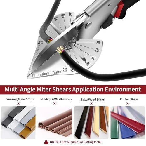 45°-135° Multi Angle Miter Shear Cutter