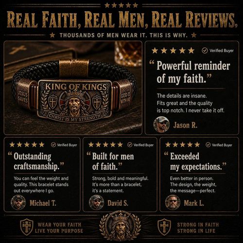 King of Kings Faith Bracelet