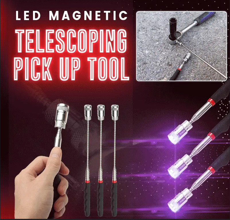 🔥LED Retractable Magnetic Pickup