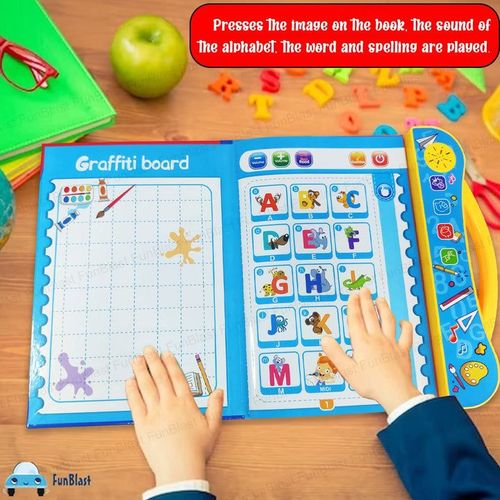💫Interactive Children Book - Musical English Educational Phonetic Learning Toy Book