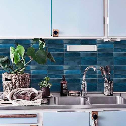 Peel & Stick Kitchen Backsplash Wall Protector