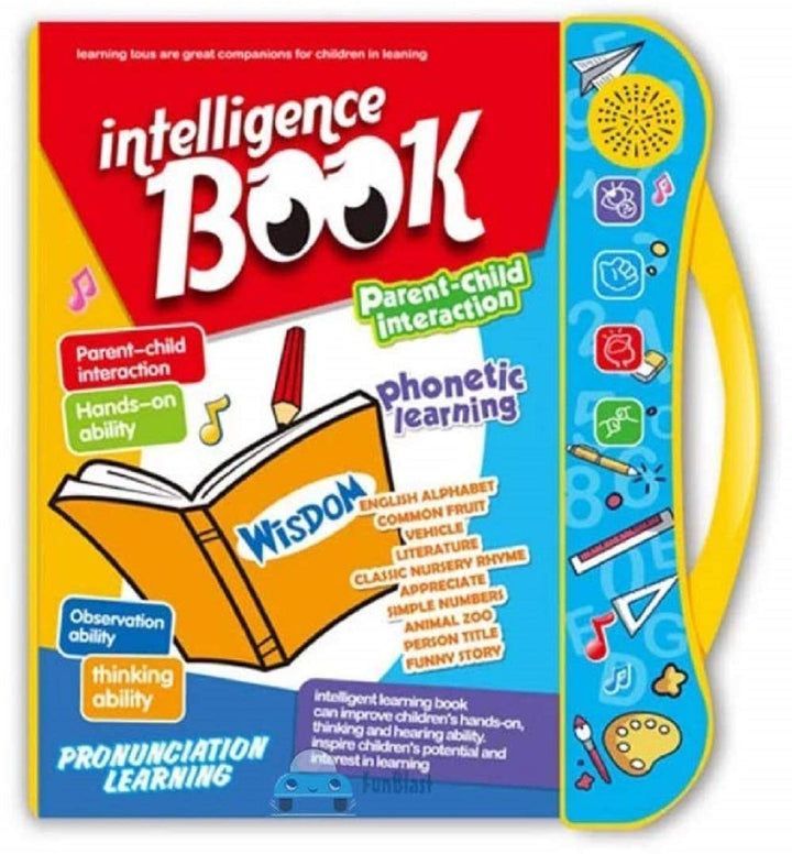 💫Interactive Children Book - Musical English Educational Phonetic Learning Toy Book