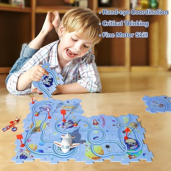 Hot Sale 56% Off✨- 🚗Kids Car Track Set🎁