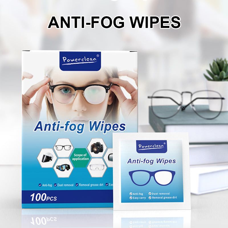 🔥Anti-Fog Lens Wipes(100 Pcs)