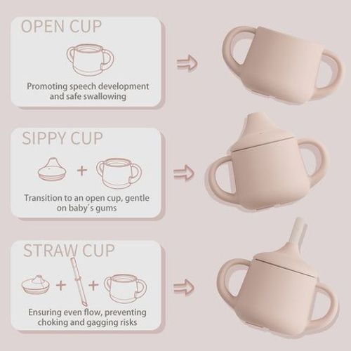 Silicone Drinking Training Cup