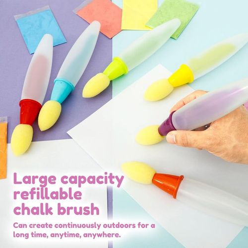 Sidewalk Chalk Paint Brush