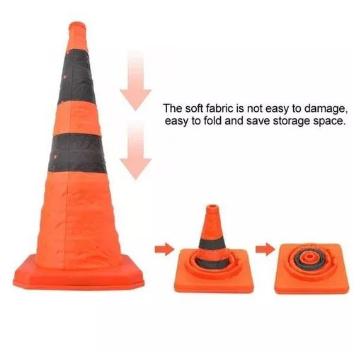 Foldable Reflective Safety Cone
