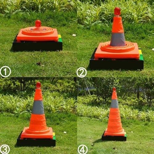 Foldable Reflective Safety Cone
