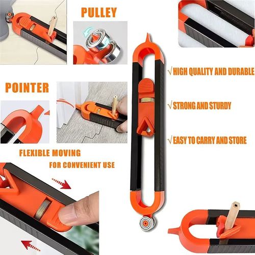 Contour Gauge Scribe Tool with Lock