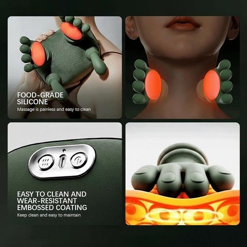 3D Shiatsu Neck & Shoulder Massager with Soothing Heat