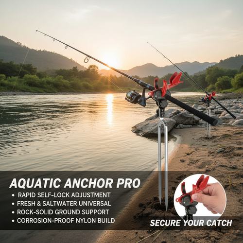 Professional fishing rod holder