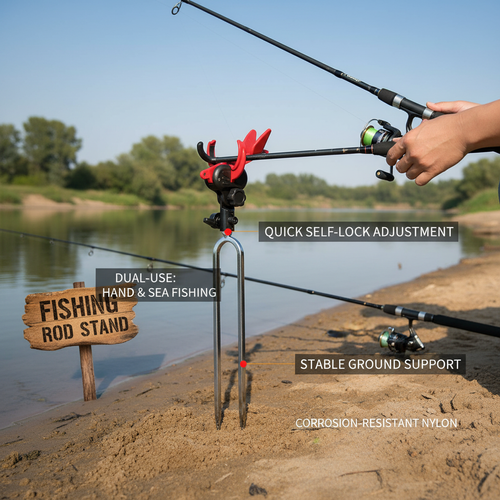 Professional fishing rod holder