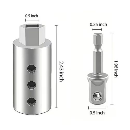 Scissor Jack Drill Adapter Set