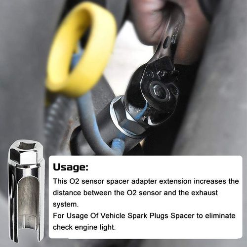 Automotive O2 Sensor Offset Socket & Thread Chaser
