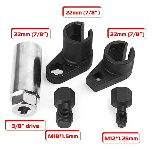 Automotive O2 Sensor Offset Socket & Thread Chaser