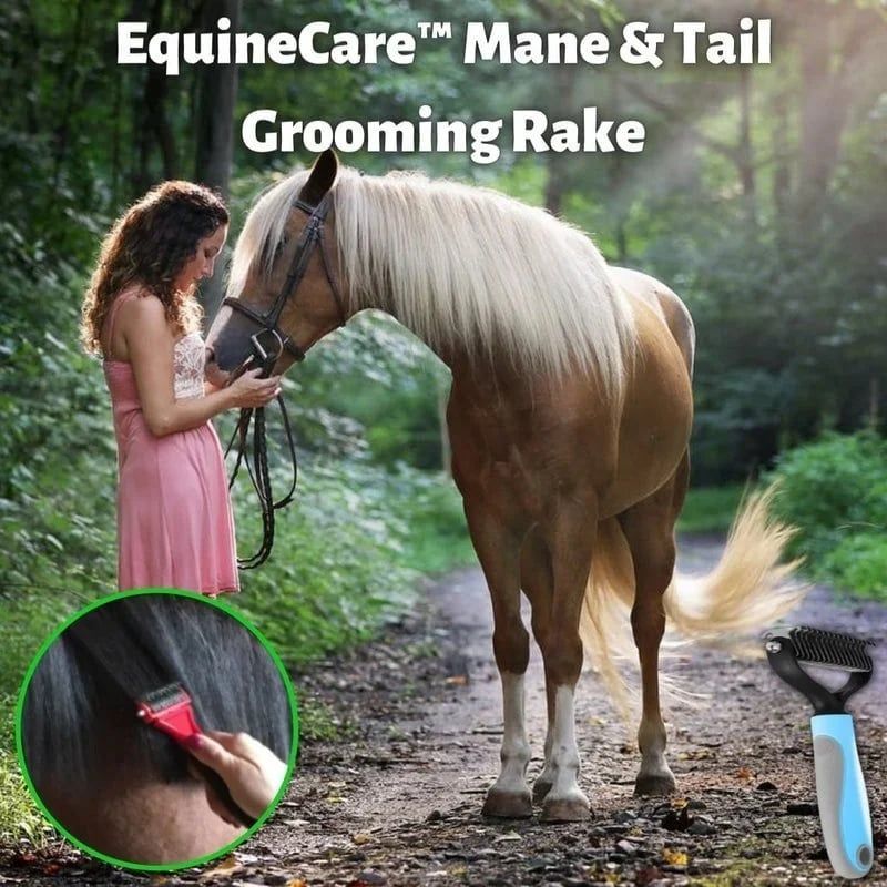BUY 1 GET 2🔥Equine Care Mane & Tail Grooming Rake🔥