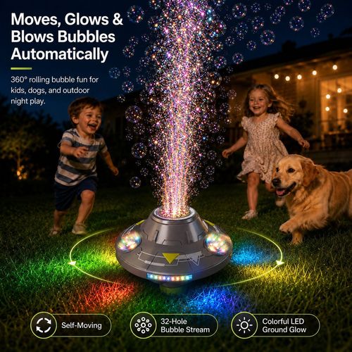 UFO Bubble Machine