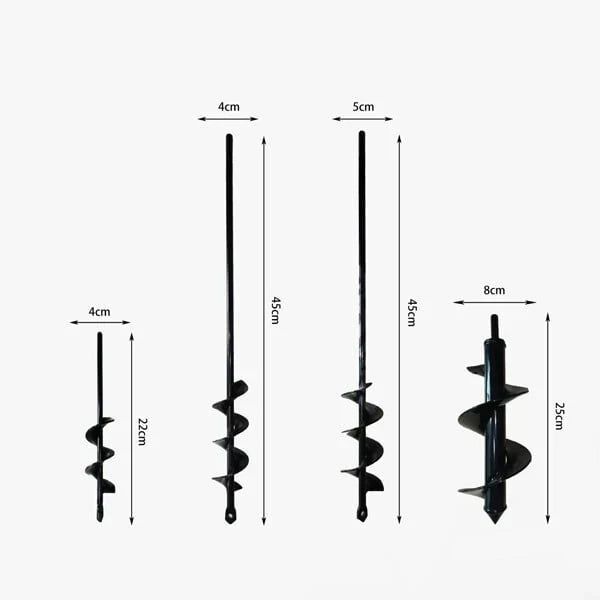 📢📢50% OFF !! ⏰Spiral Drill for Planting – Ready in 30 Seconds ⏱️🌿( 4*22cm )
