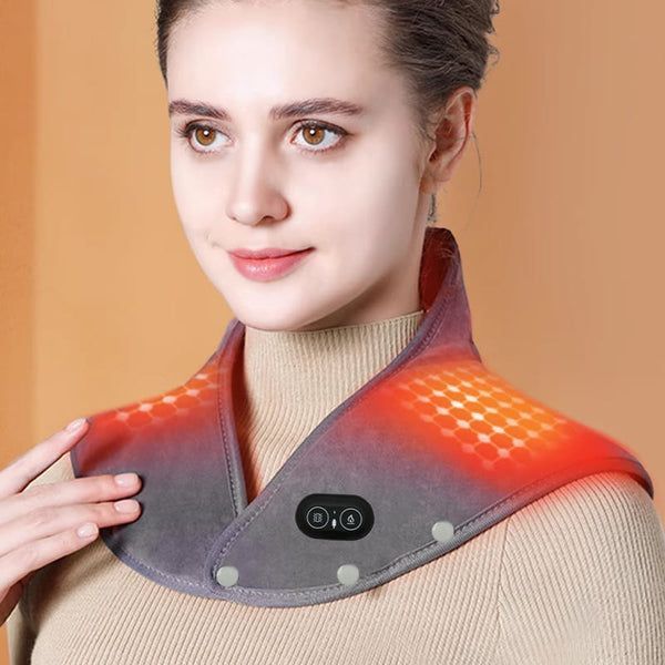 💥Limit Time 50% OFF💥Electric Neck and Shoulder Heating Pad with Vibration