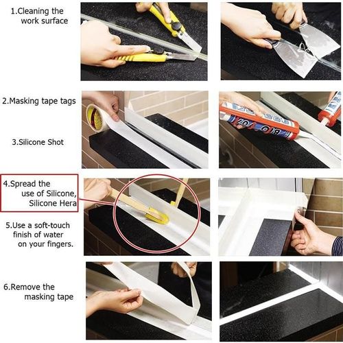 50% OFF Extended Length Rubber Spatula Caulking Tool（ 4PCS ）