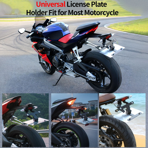 Motorcycle License Plate Holder