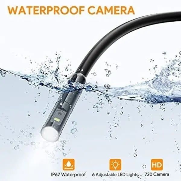 🔍Waterproof Endoscope丨 Easily Check Every Corner💡
