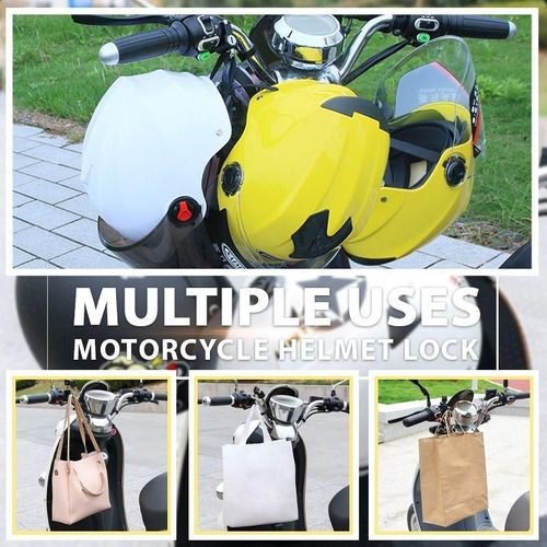 Motorcycle Helmet Lock