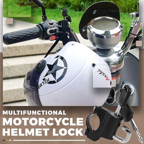 Motorcycle Helmet Lock