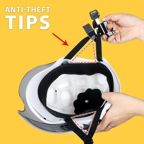 Motorcycle Helmet Lock