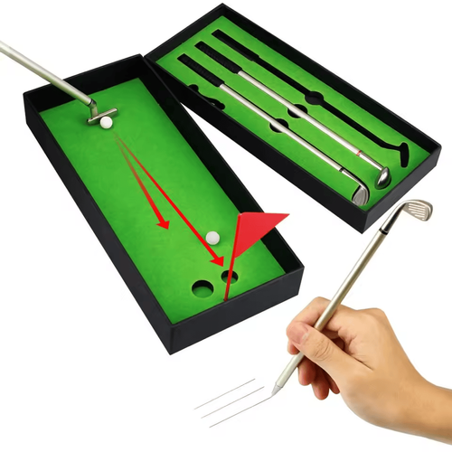 Mini Desktop Golf Pen Set