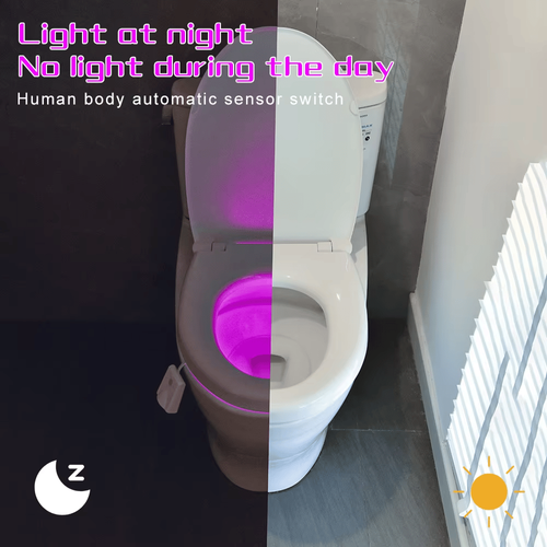 Waterproof LED Rechargeable Toilet Smart Night Light