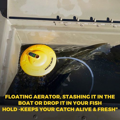 Portable Bait Aerator Pump
